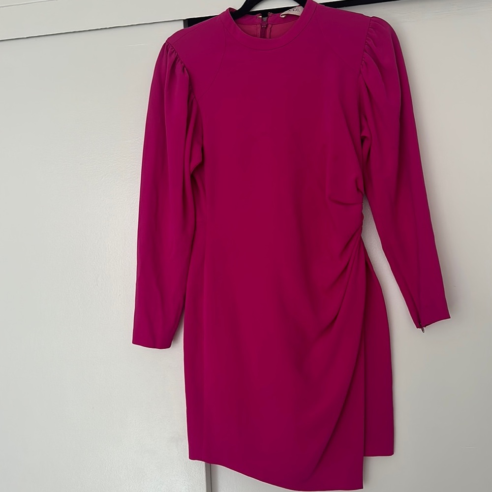 ALC fuchsia, mini dress